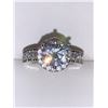 Image 2 : Ladies Brilliant Cut 1.0 Carat Solitaire Bezel Set Band Engagement Ring size 7