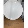 Image 1 : Jord Coupe Round Platter White 13" Lot of 2
