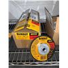 Image 1 : Lot of 10 DEWALT Grinding Wheel for Metal, 4-1/2-Inch x 1/4-Inch x 5/8-Inch (DW4523)