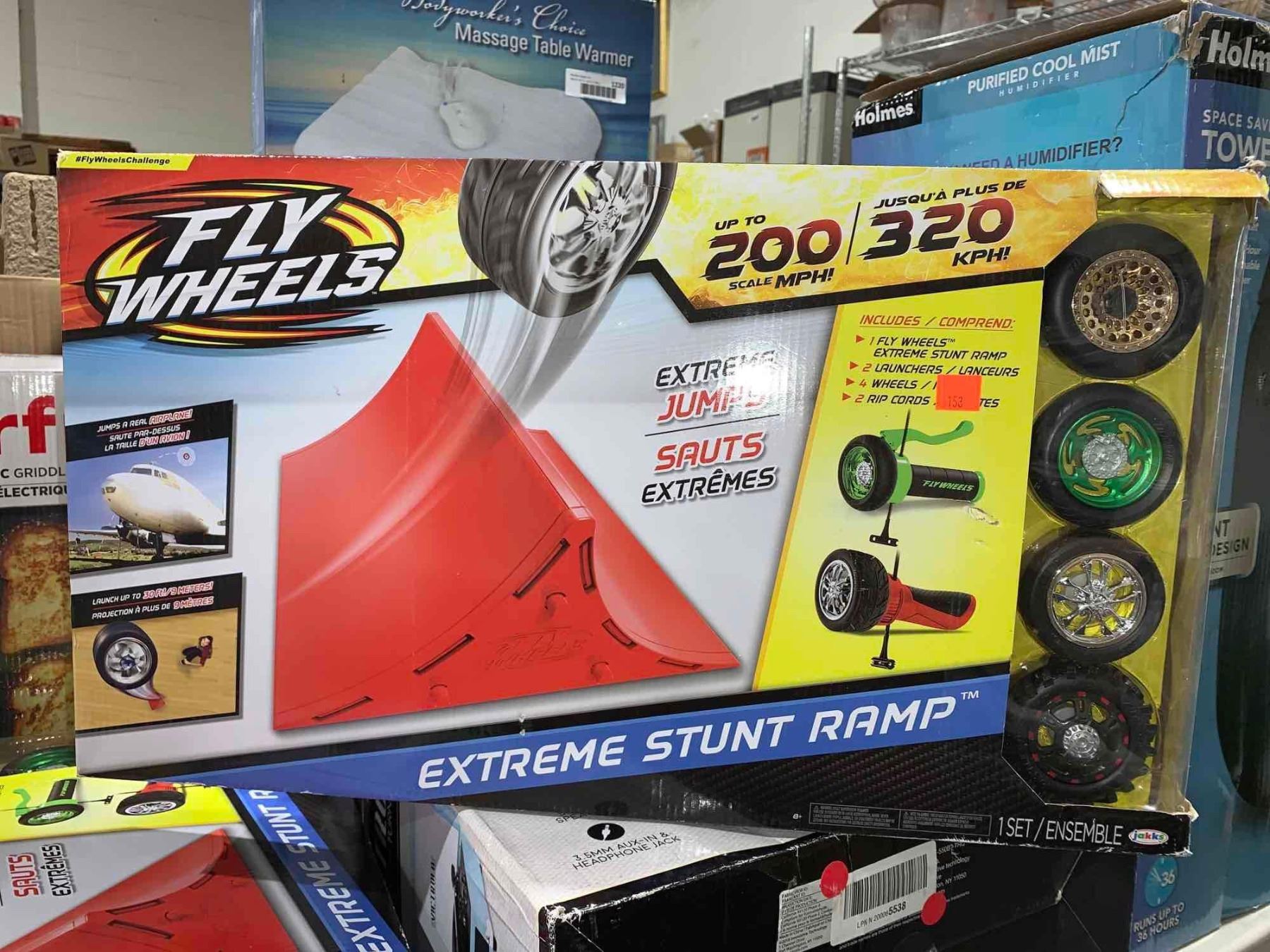 Fly Wheels Extreme Stunt Ramp Set
