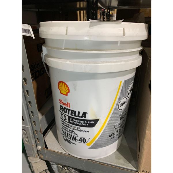 Car Oil 55 Gallon Drum Shell T5 15W-40 Synthetic Blend Heavy Duty ...