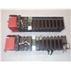 Image 1 : Lot of (2) Mitsubishi Racks w/Modules