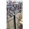 Image 5 : Black 4 Sided Spinning Rack on Wheels      * OFFSITE ITEM
