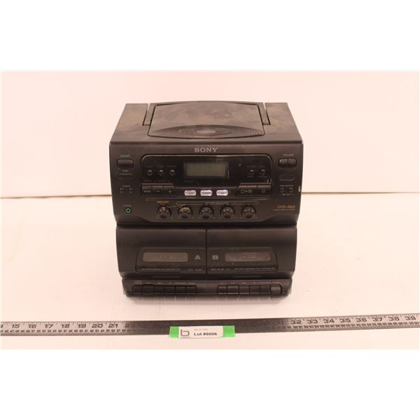 Sony CD, Radio, Cassette-Corder