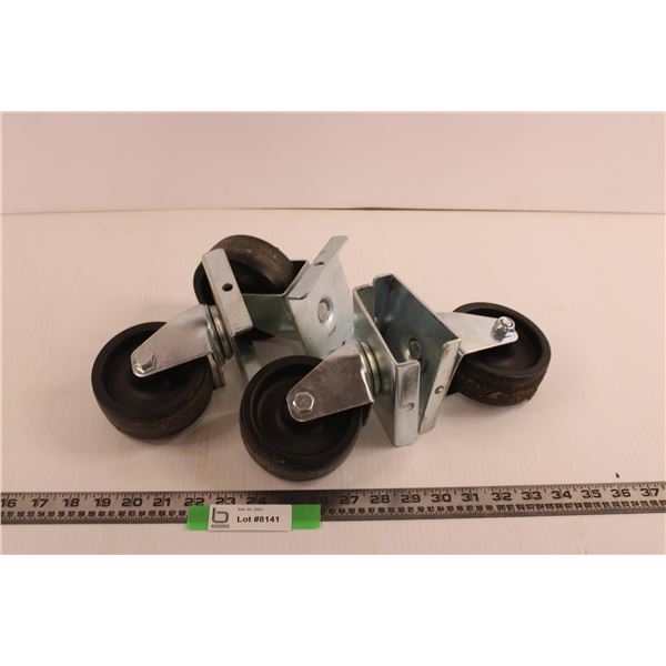 (4) Caster Wheels