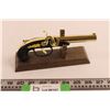 Image 2 : Flintlock Pistol Table Lighter with Stand (Good Working Order)