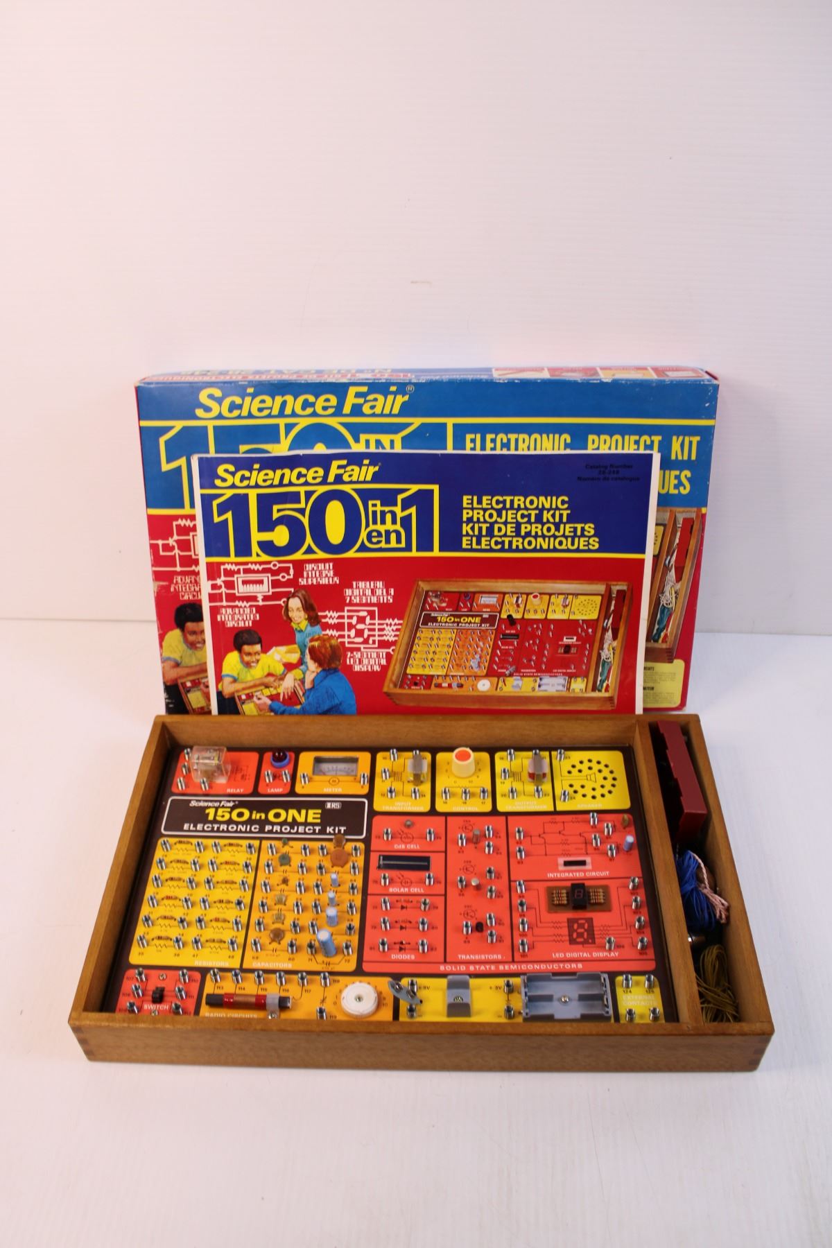 Vintage Science Fair 150 In One Electronic Project Kit Bodnarus Vintage Science Fair 150 In One Electronic Project Kit Bodnarus