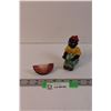Image 1 : Black Americana Salt and Pepper Shaker
