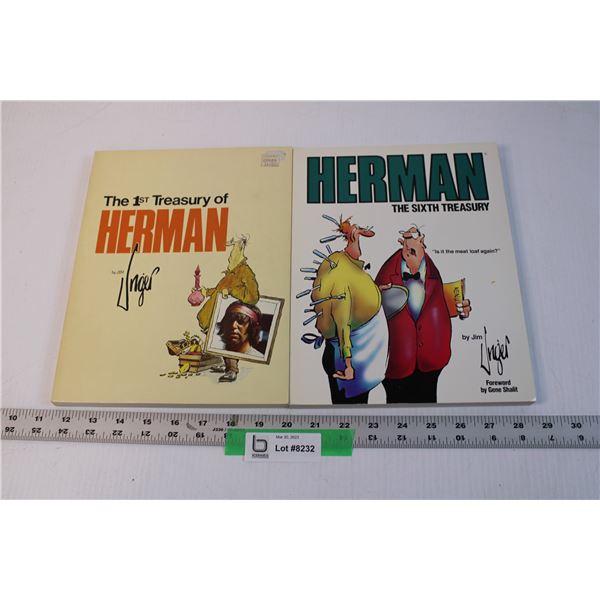 (2) Herman Comic Books