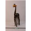 Image 1 : Wooden Giraffe Statue Decoration