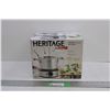 Image 1 : Heritage SS Electric Fondue Set (NIB, Working)