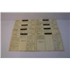 Image 2 : (36) Vintage Automotive Electrical Association (AEA) 1959 Standard of Adjustment Settings Cards