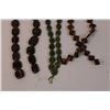 Image 3 : (3) Polished Stone Jewelry - Tigers Eye, Jade, Bronzite