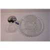Image 3 : Vintage Kromex Divided Dish and Jar (NOS)