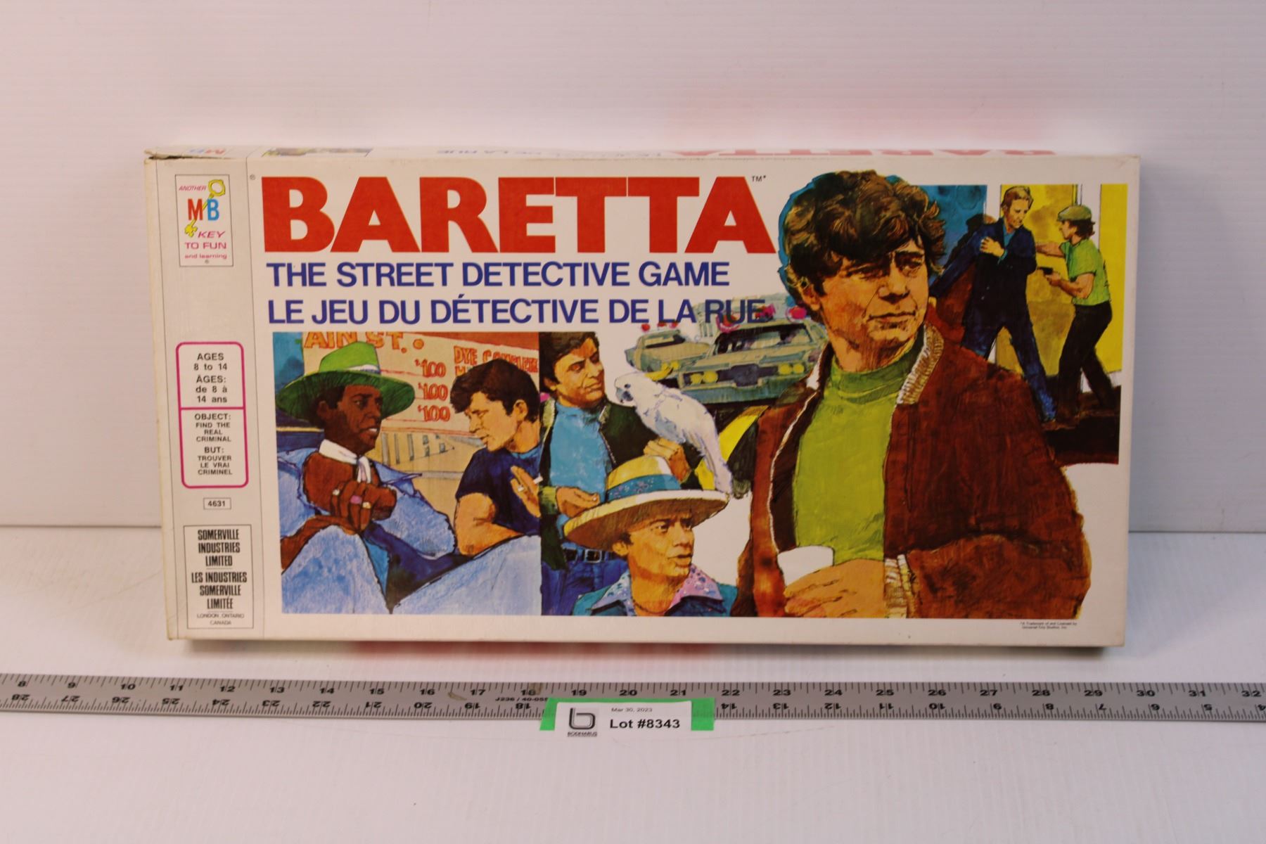 Vintage Baretta The Street Detective Game Board Game Bodnarus vintage-baretta-the-street-detective-game-board-game-bodnarus