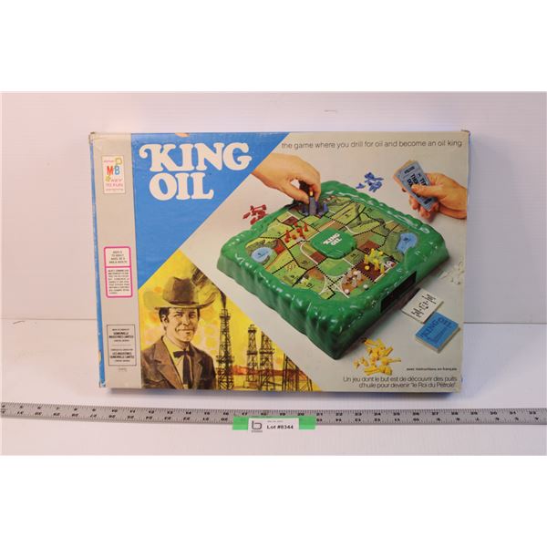 Vintage King Oil Board Game