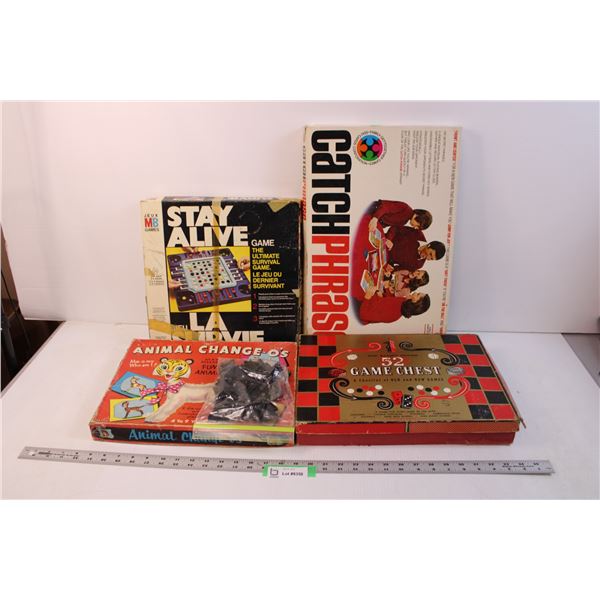 (5) Vintage Board Games