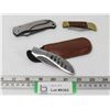 Image 1 : (3)Single Blade Pocket Knives