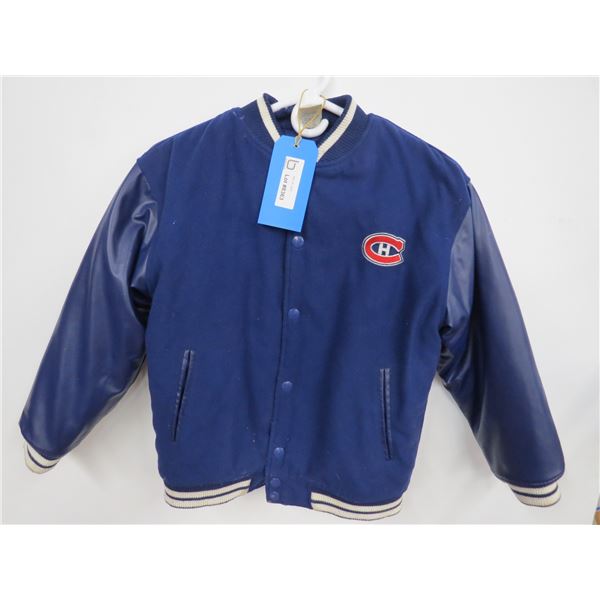 *Blue Canadiens Jacket (size small)