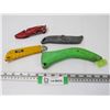 Image 1 : (4) Utility Box Cutter Knives