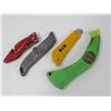 Image 2 : (4) Utility Box Cutter Knives