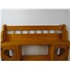 Image 3 : Pine Shelf Unit (21" Tall x 5" Deep x 24 3/4" Long)