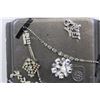 Image 3 : (10) Pieces of Rhinestone Jewelry