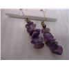 Image 2 : Amethyst Necklace and Earring Set