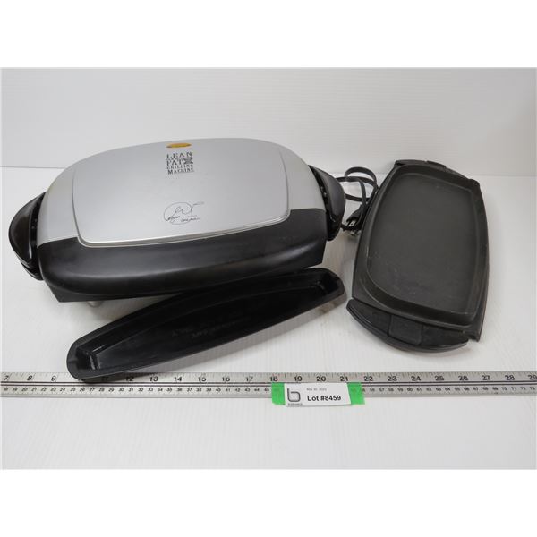 George Foreman Grilling Machine with Interchangeable Grills