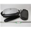 Image 1 : George Foreman Grilling Machine with Interchangeable Grills