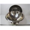 Image 1 : (2) Large Stainless Steel Mixing Bowls
