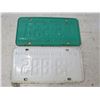 Image 2 : (2) Saskatchewan License Plates ( 1965 - 1964)