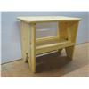 Image 4 : *Wooden Stool (12" x 21" x 16 1/2" High)