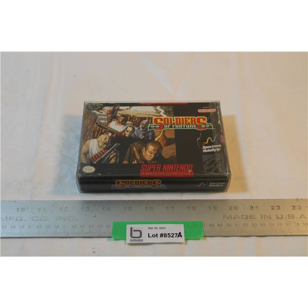 SNES Soldiers of Fortune Game