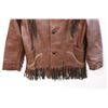 Image 2 : *Vintage Brown Leather Jacket with Tassels
