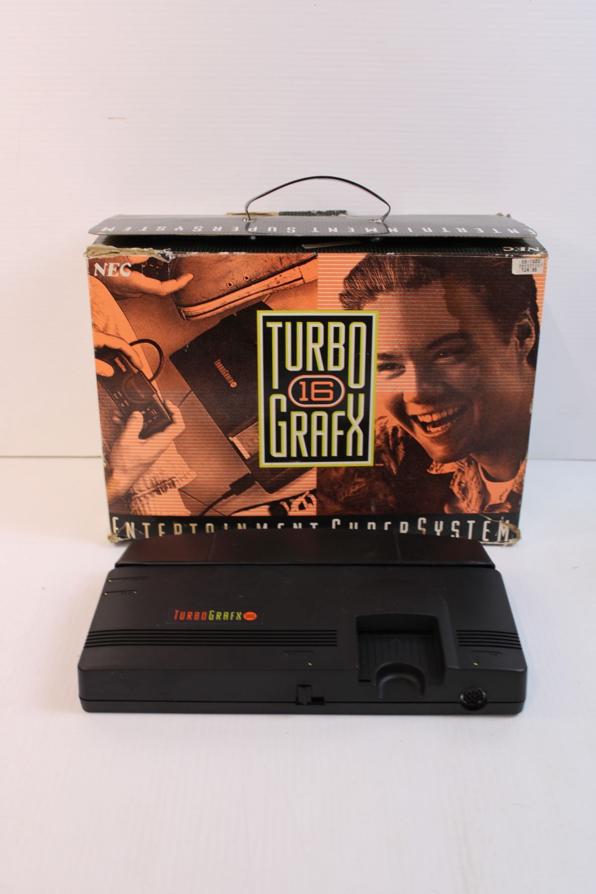 Vintage Turbo Grafx 16 Rare 1990s Video Game Console Complete with Box ...