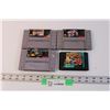Image 1 : (3) Super Nintendo Games and 1 Sega Genesis Game - Tetris, Street Fighter