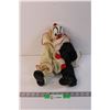 Image 1 : Smiling Wind Up Musical Porcelain Clown