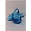 Image 3 : Blue Glass Basket