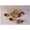 Image 3 : (4) Hollow Duck Figurines