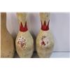 Image 2 : (4) Vintage Wooden Bowling Pins