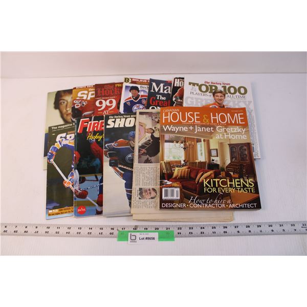 (11) Lot of Wayne Gretzky Magazines