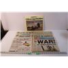 Image 1 : Assorted News Papers - 9/11, Iraq War, Jays Win, Misc.