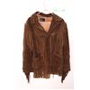 Image 1 : Vintage Leather or Suede Fringed Jacket