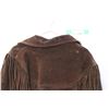 Image 6 : Vintage Leather or Suede Fringed Jacket