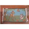 Image 4 : Vintage Disney Bambi Rug - Made in Belgium