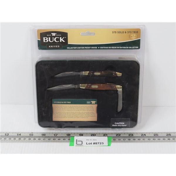 Buck Knives Collectors Edition (379 Solo Blade - 373 Triple Blade)