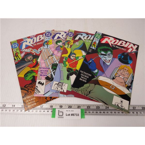 (4) DC Robin Comics