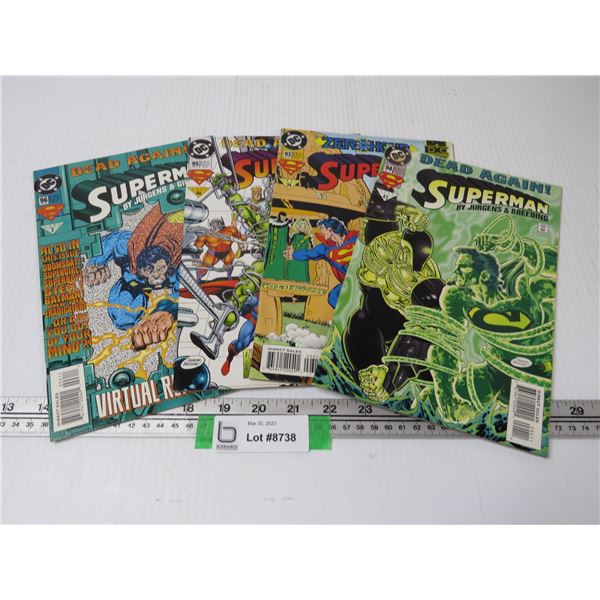 (4) DC Super Man Comics