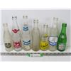 Image 1 : (7) Assorted Soda Bottles - Suncrest - Fanta - PopShoppe - Mission